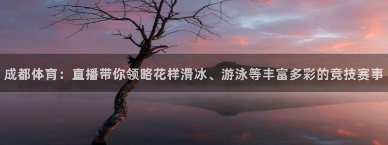 直播nba免费观看雨燕：成都体育：直播带你领略花样滑冰、游泳等丰富多彩的竞技赛事