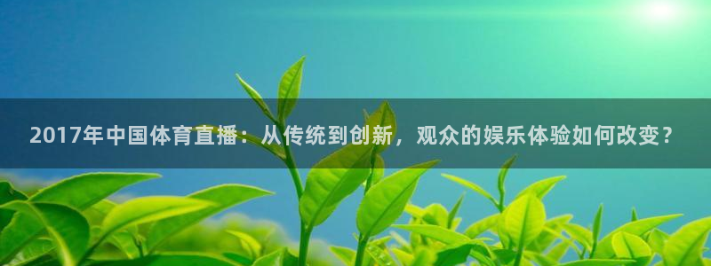 雨燕nba直播免费：2017年中国体育直播：从传统到创新，观众的娱乐体验如何改变？